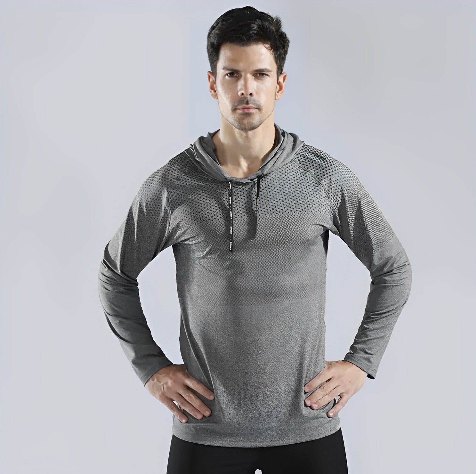 Fitness Sweatshirt met Capuchon Comfortabel Niko - Mode Vibes