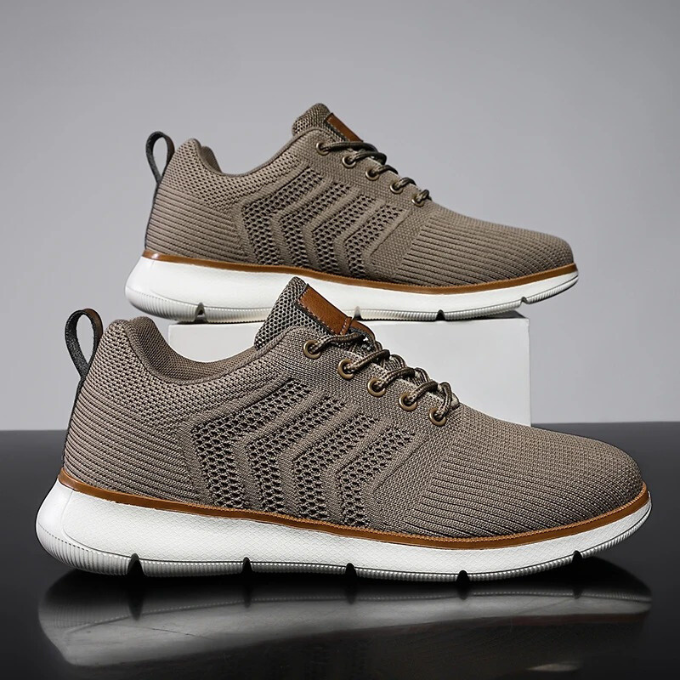 Ademende Heren Sneakers – Lichtgewicht en Comfortabel