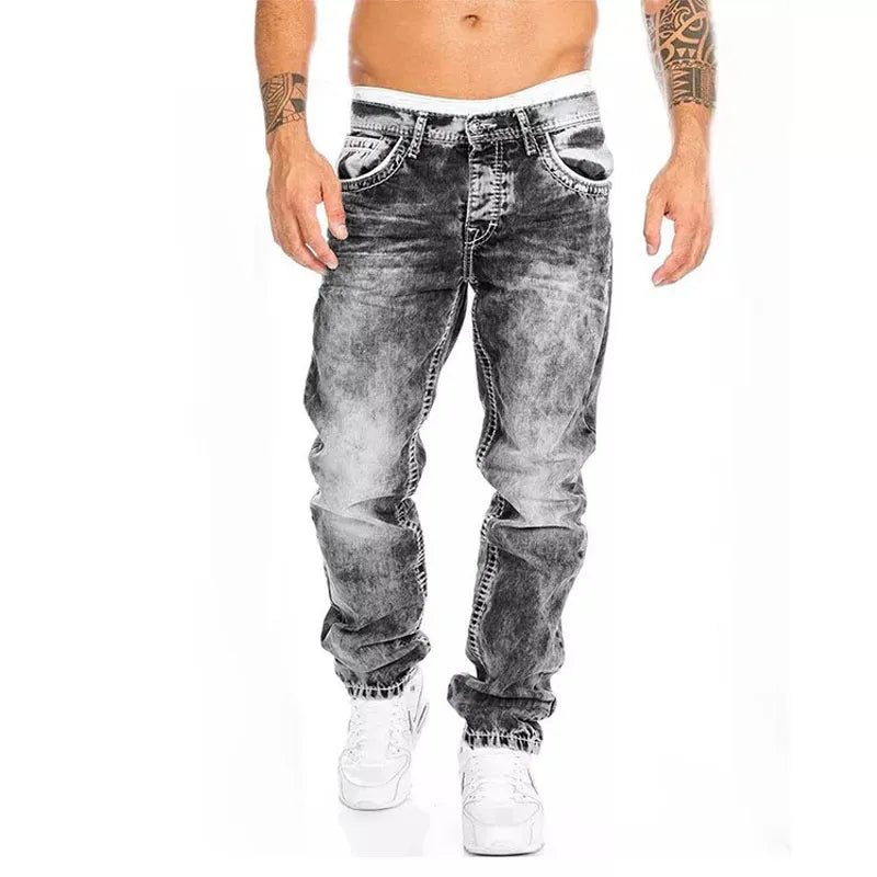 Heren Baggy Jeans Losse Fit Casual Stijl