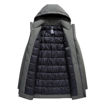 Giel™ Slim Fit Heren Winterjas met Afneembare Capuchon