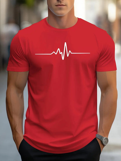 Antonio | T Shirt Slim Fit con Stampa Grafica Moderna