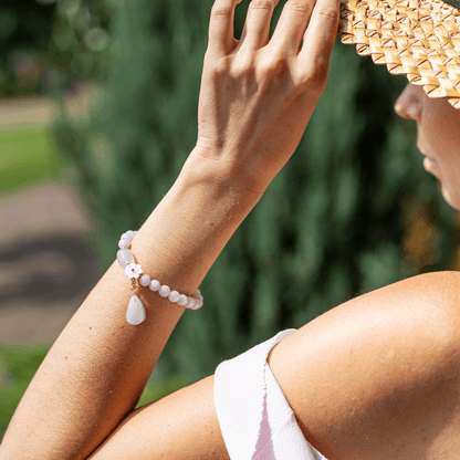 Jade Armband Serenity Ayana Met Zilveren Slotje
