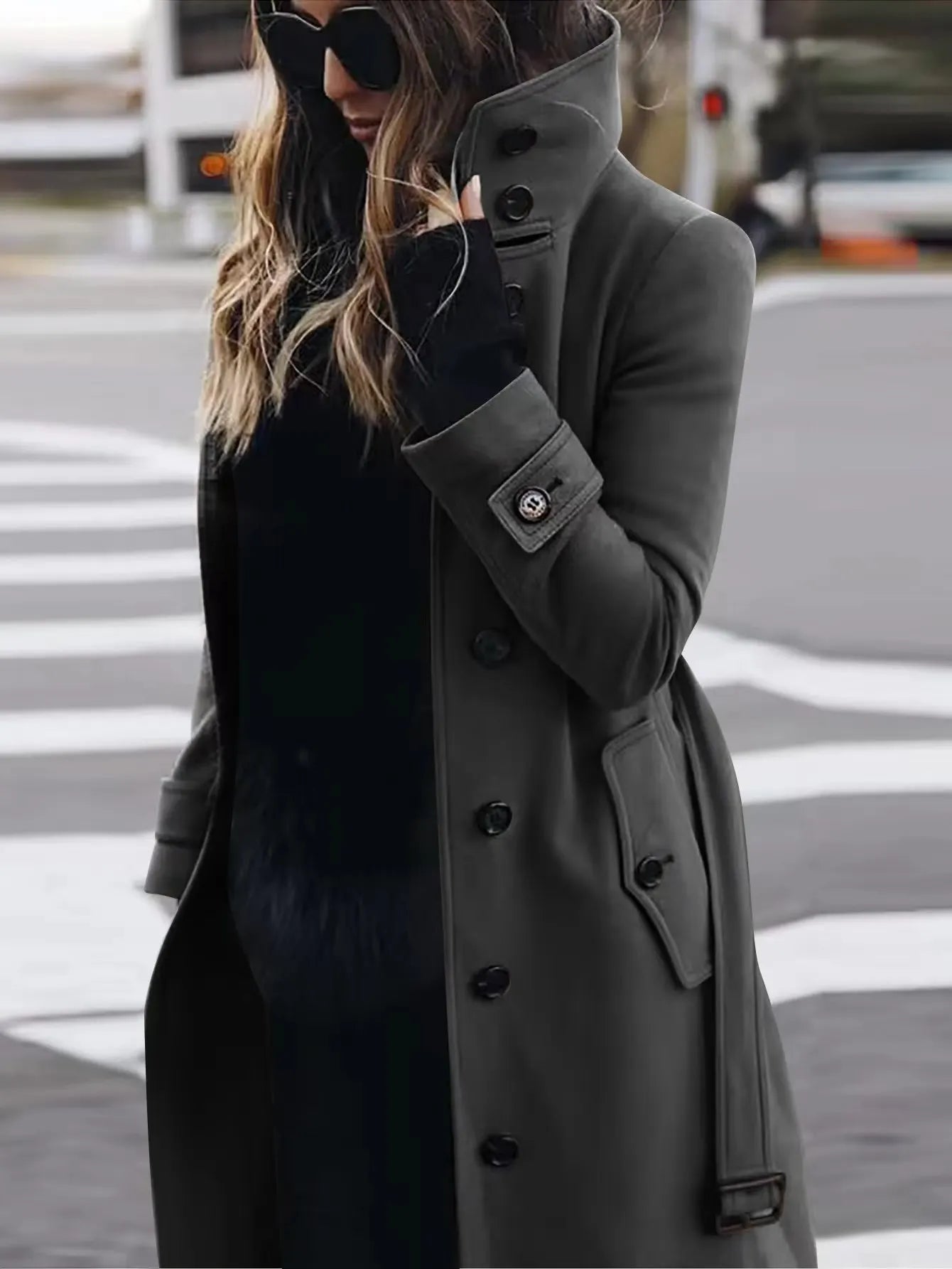 Tanya | Trench impermeabile lungo da donna