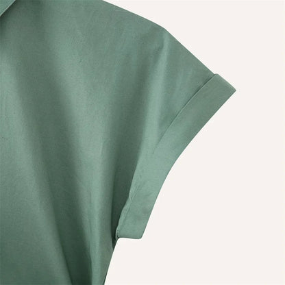 Zomerse Oase Poplin Blouse van Luna Bella
