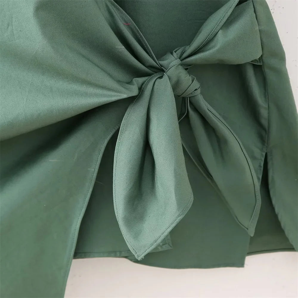 Zomerse Oase Poplin Blouse van Luna Bella