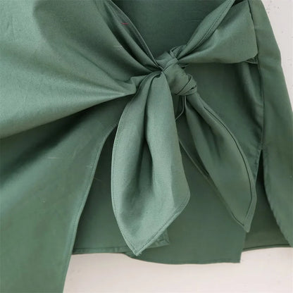 Zomerse Oase Poplin Blouse van Luna Bella