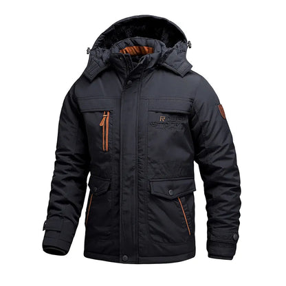 Pietro | Elegante felpa invernale impermeabile con cappuccio