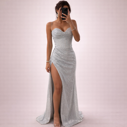 Tess | Abito romantico con paillettes ed elegante 3