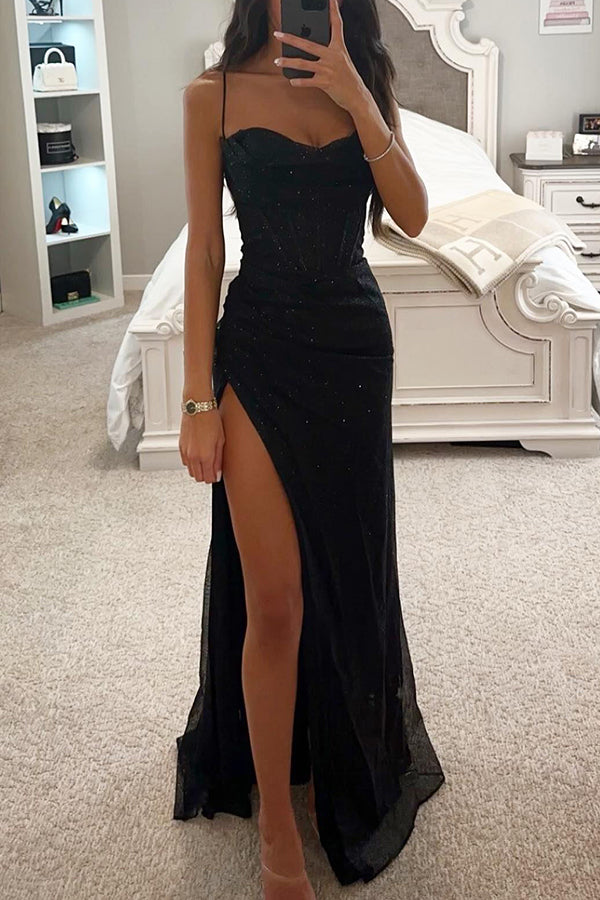 Tess | Romantische jurk met pailletten en elegante 0