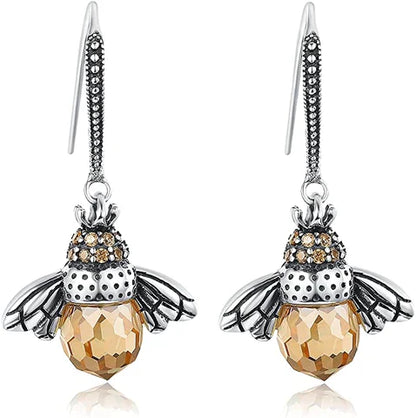 Bijenkoningin Oorbellen Gouden Sieraden