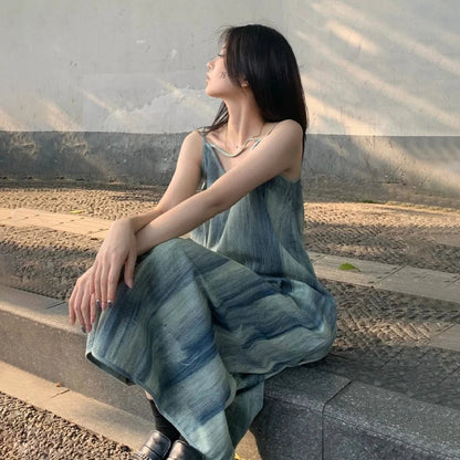 Zonnige Dageraad Tie Dye Zomerjurk