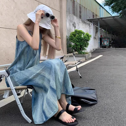 Zonnige Dageraad Tie Dye Zomerjurk