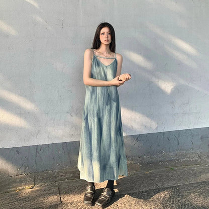 Zonnige Dageraad Tie Dye Zomerjurk