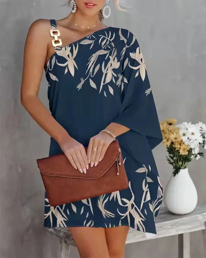 Zomerse Tie Dye Halterhals Jurk