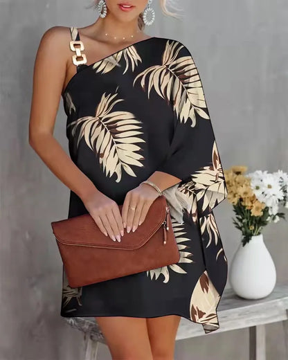Zomerse Tie Dye Halterhals Jurk