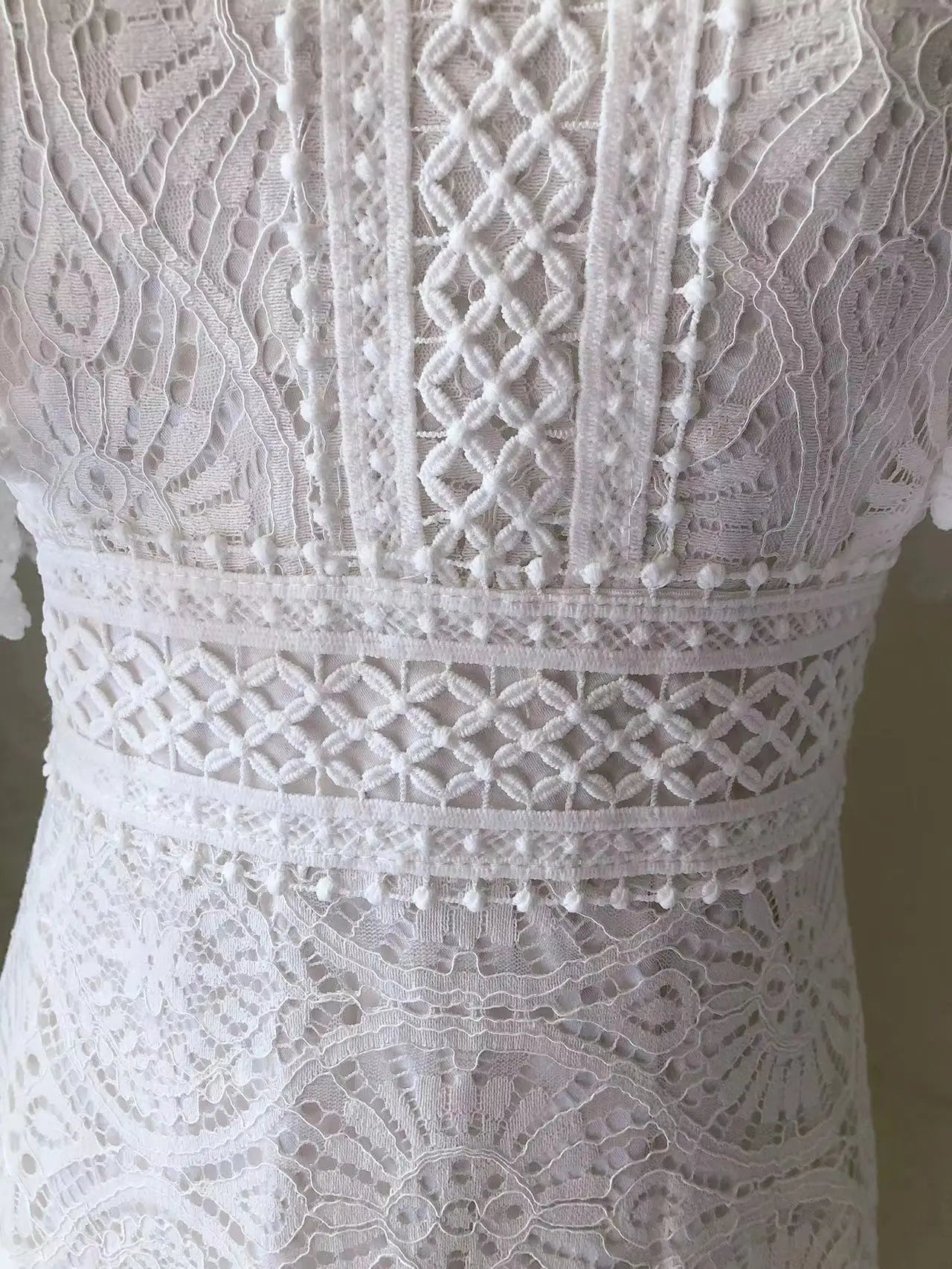 Vintage elegante feestjurk met ruches van Tingfly