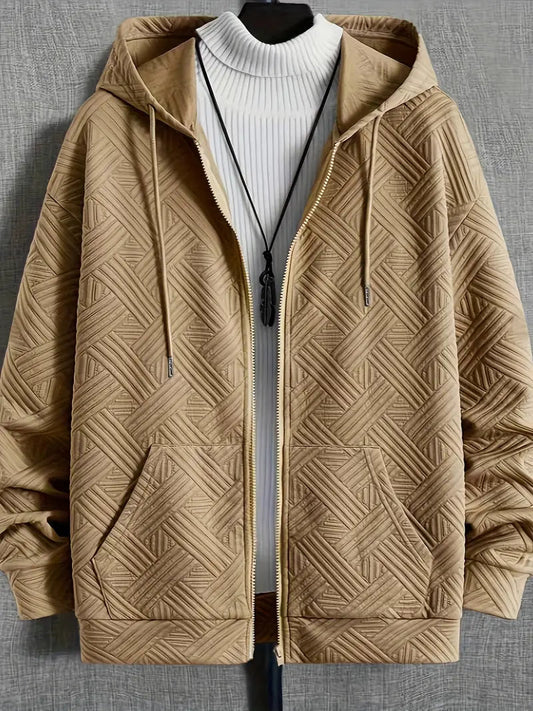 Tom | Warme winterhoodie voor heren, ideaal voor koude dagen 0