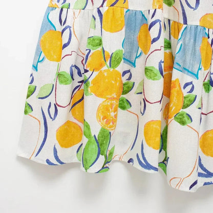 Oleeter Opulence Print Dames Slipjurk