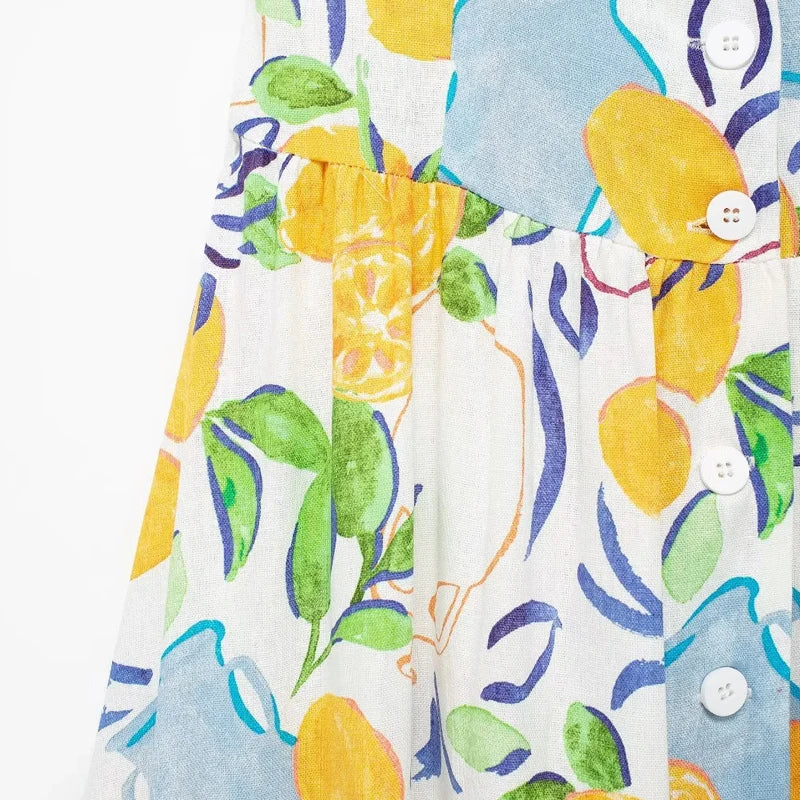 Oleeter Opulence Print Dames Slipjurk