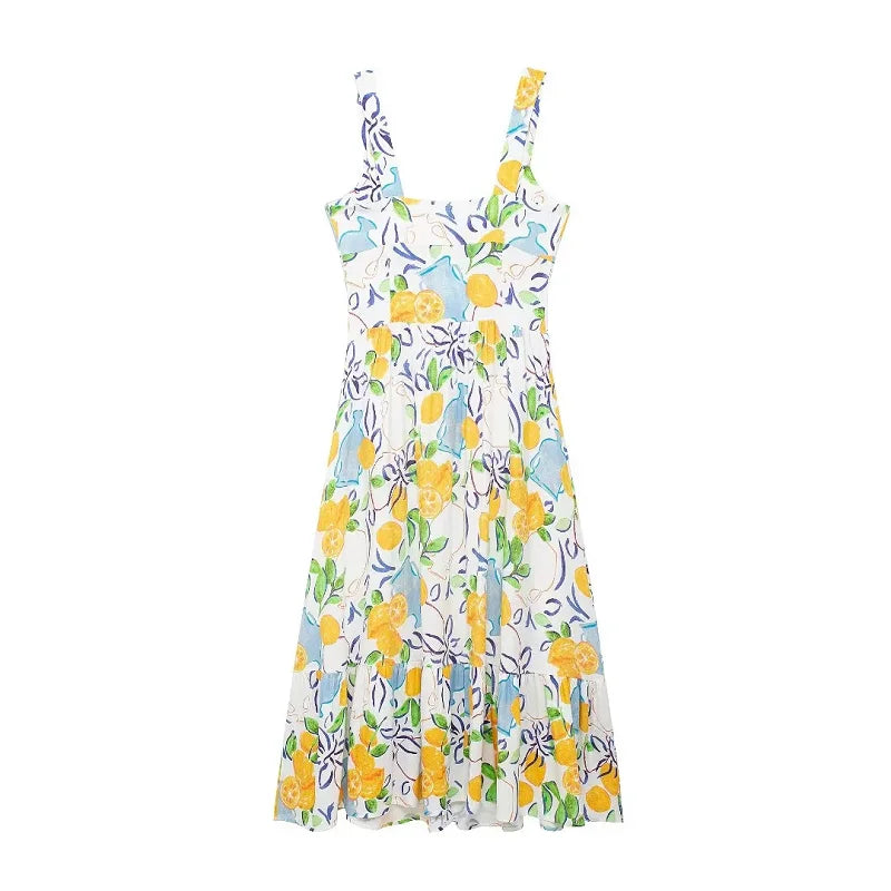Oleeter Opulence Print Dames Slipjurk