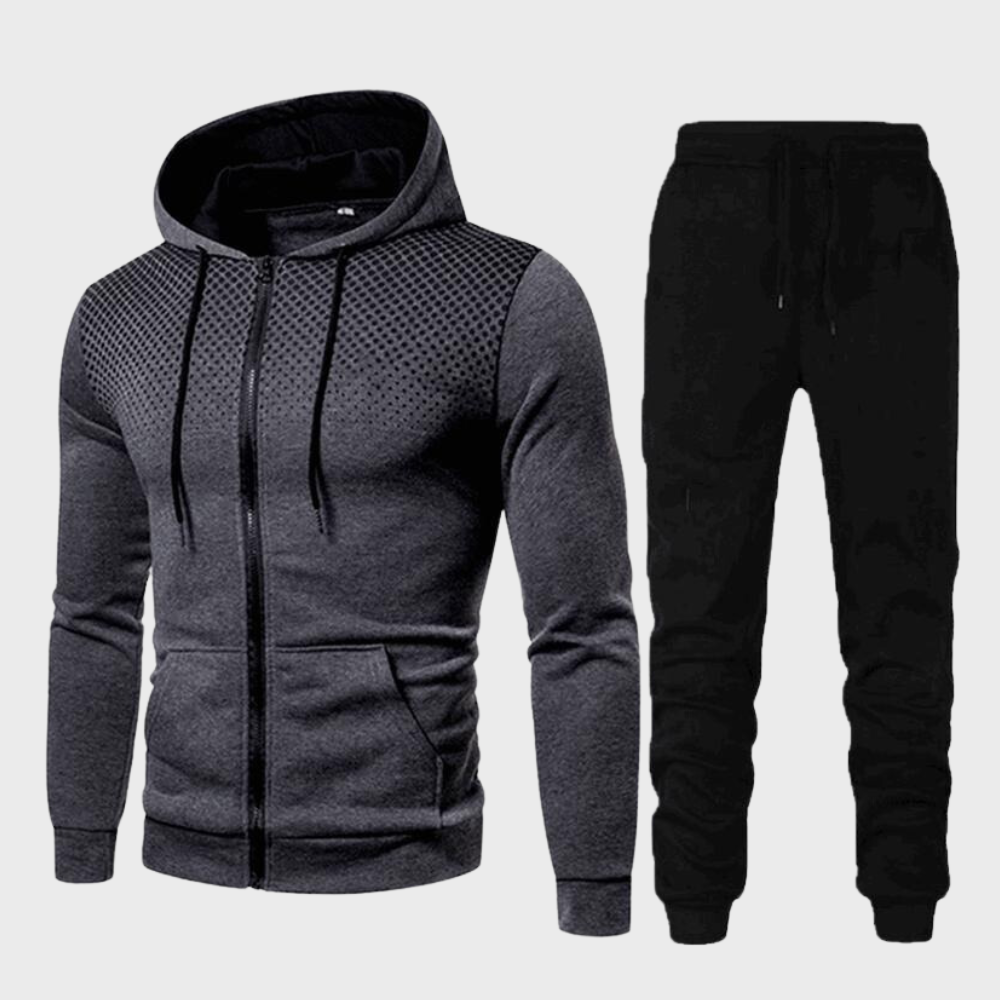 Trainingspak Heren | Joggingpak Heren | Ademend Comfort & Functionele Zakken