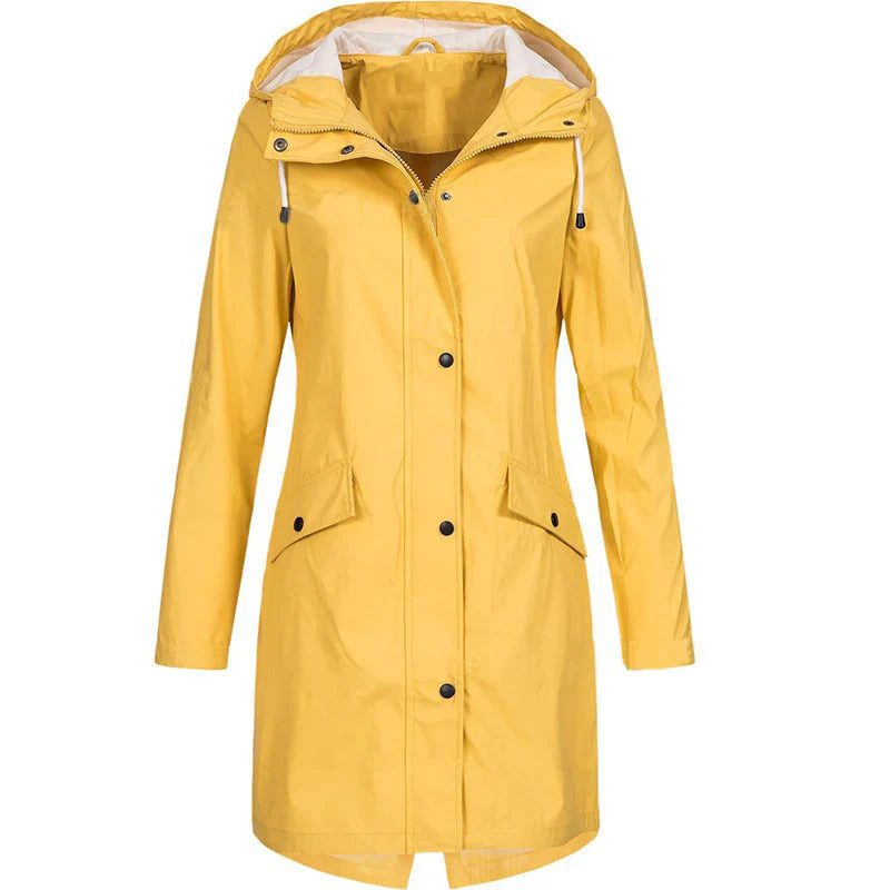 Dames Trenchcoat Waterdicht Winddicht Regenjas