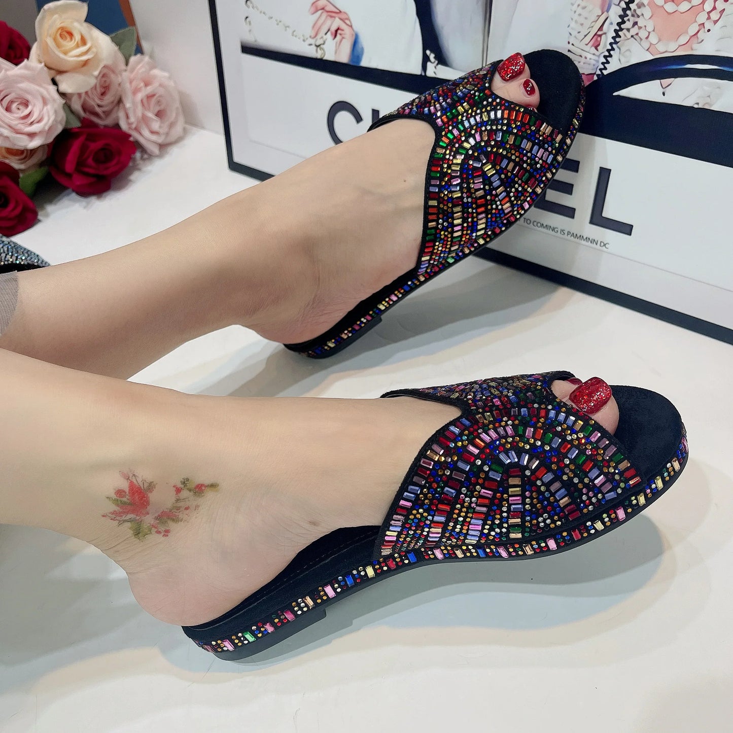 JuwelenGlimp Zomerstijl Sandalen