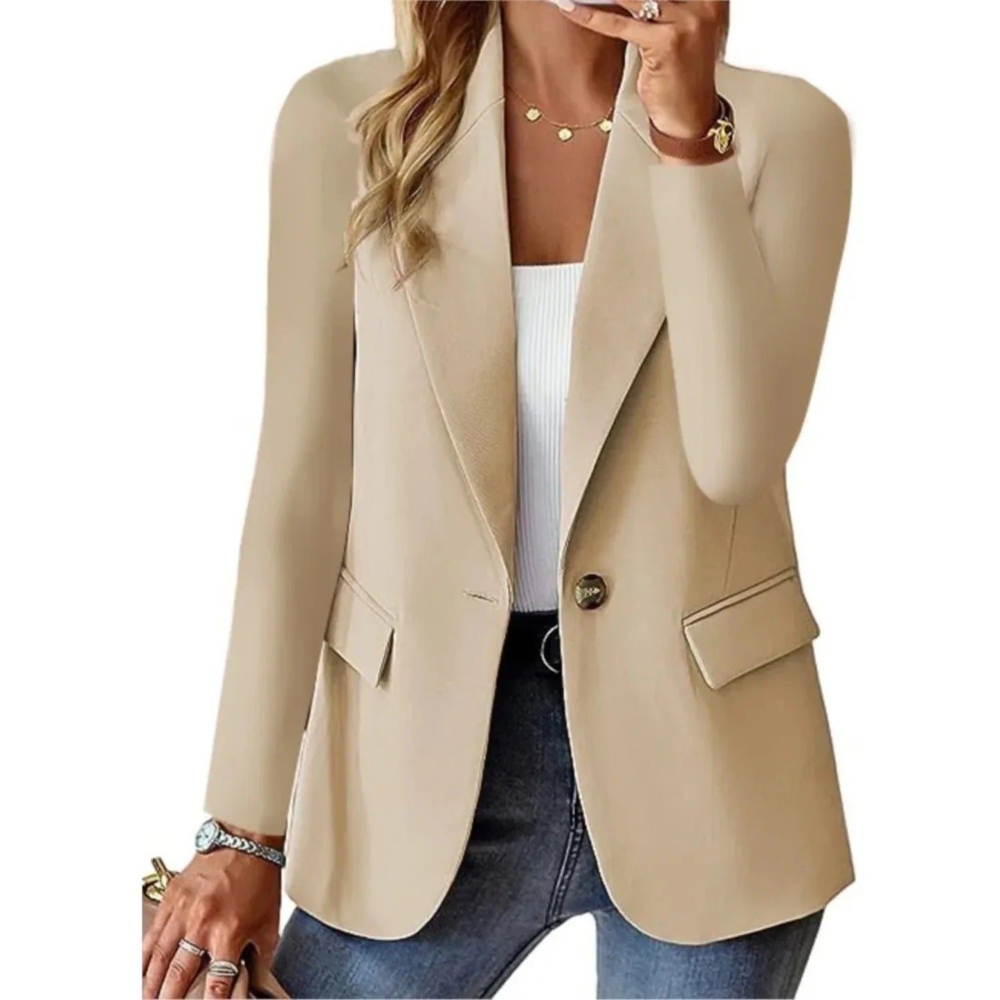 Trisha | Elegante blazer a maniche lunghe
