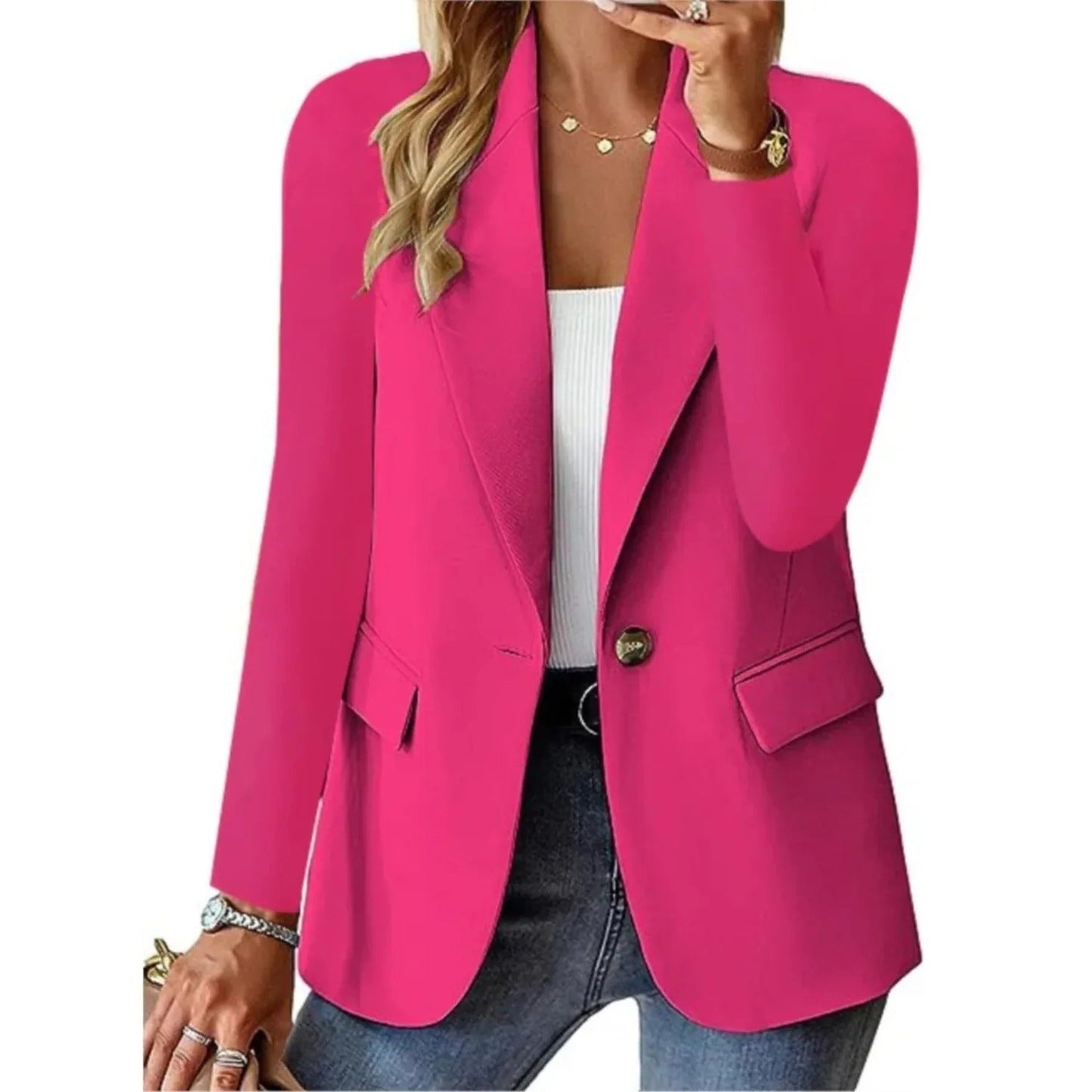 Trisha | Elegante blazer a maniche lunghe