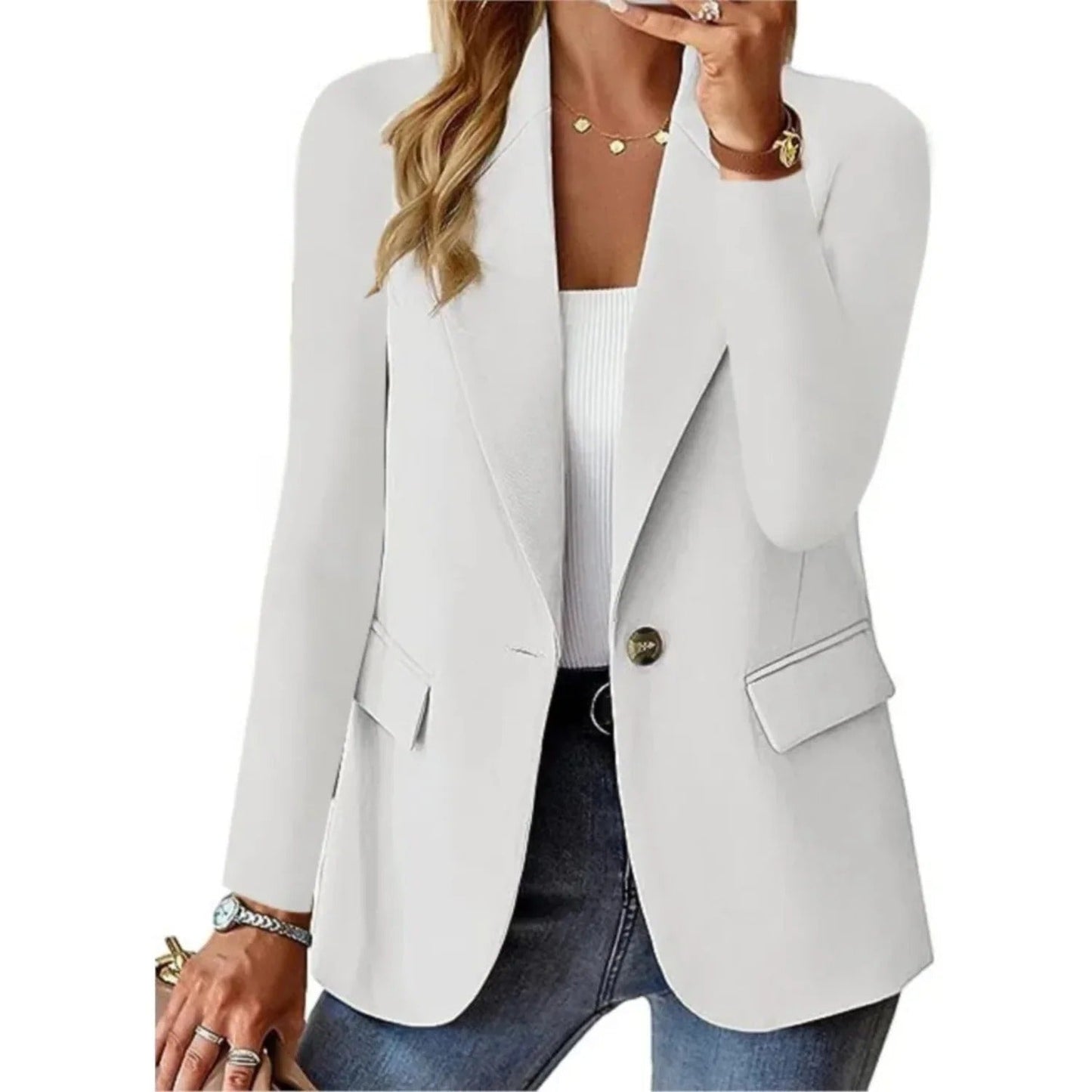 Trisha | Elegante blazer a maniche lunghe