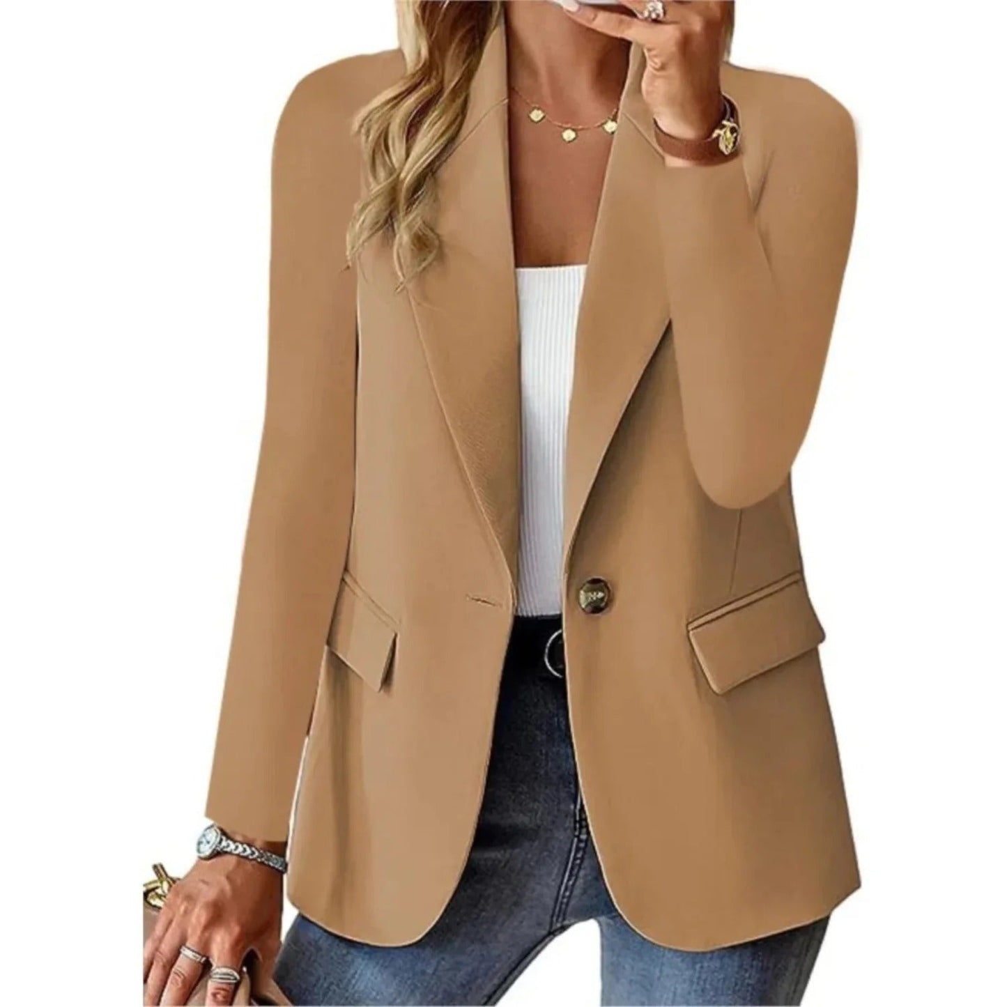 Trisha | Elegante blazer a maniche lunghe