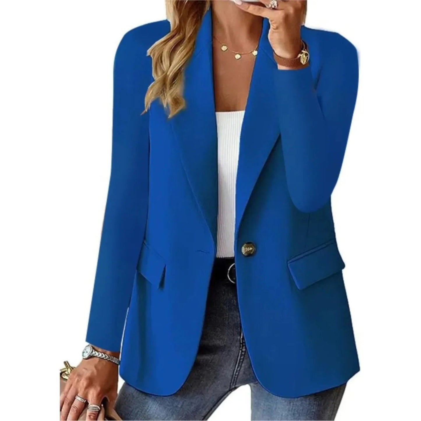 Trisha | Elegante blazer a maniche lunghe