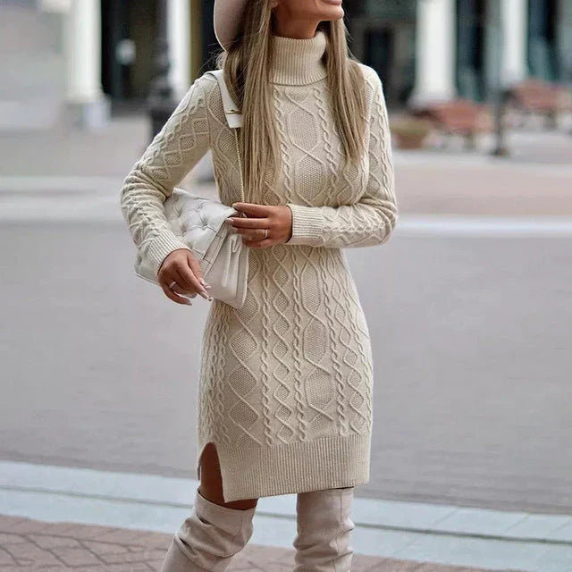Truijurk Dames | Coltrui Kabeltrui | Tailleaccent & Warm Draagcomfort