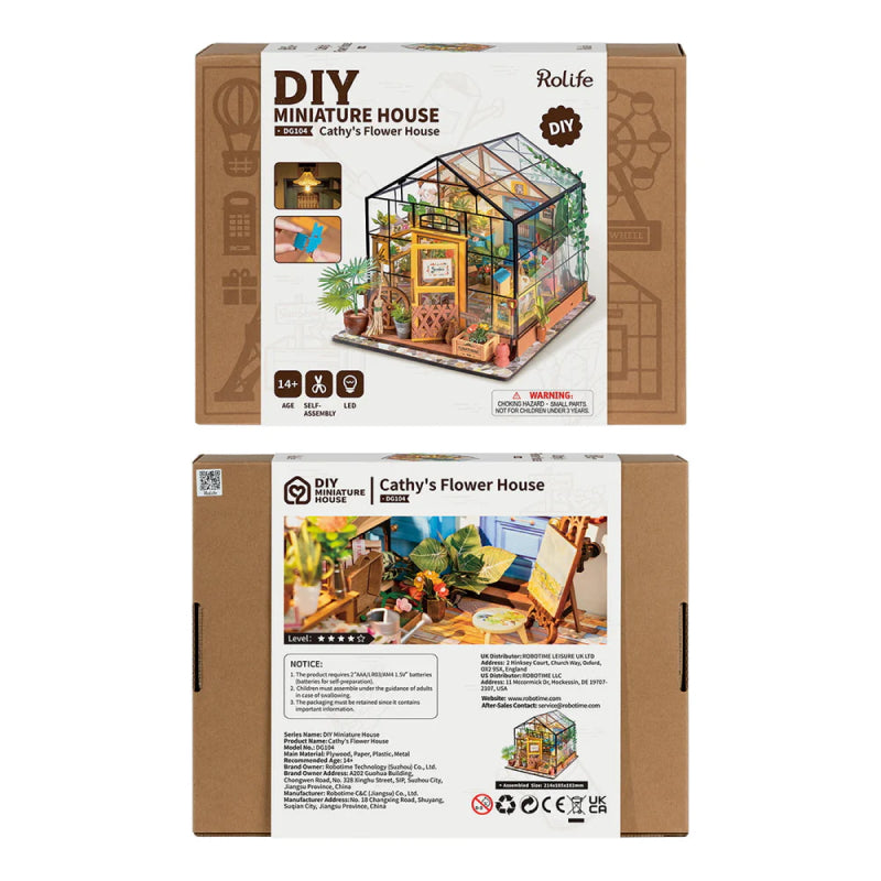 Tuinhuis Bouwpakket DIY Mini Huisje voor Tuin