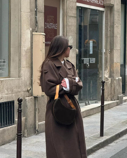 Tussenjas Dames | Trenchcoat Winterjas | Ceintuur voor Vrouwelijk Silhouet