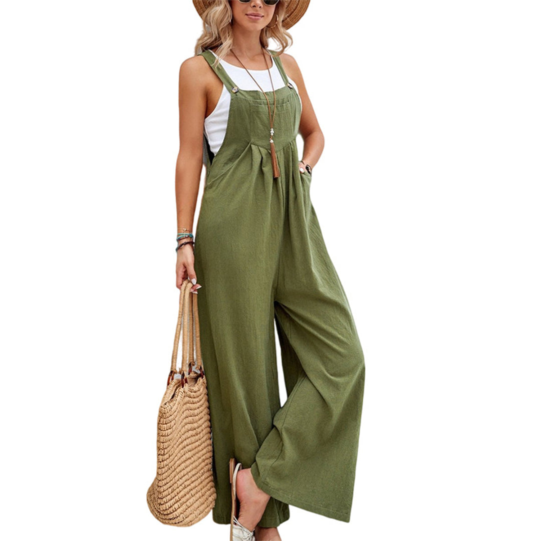 Vrouwelijke Overall Comfortabel en Stijlvol - Mode Vibes