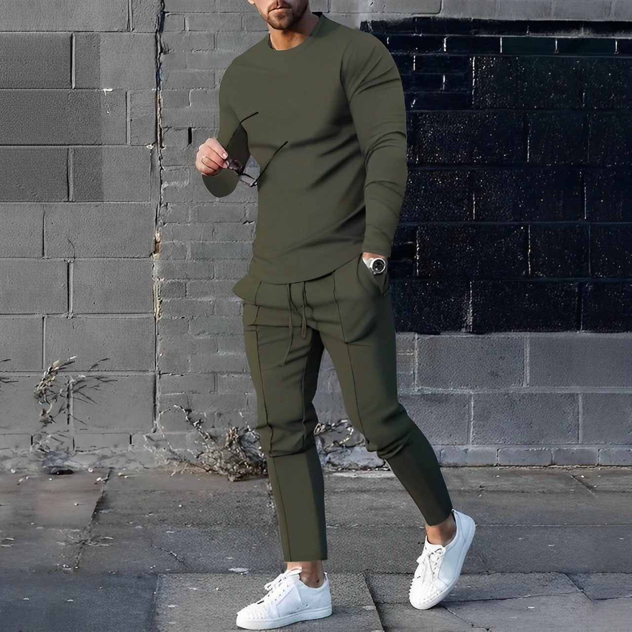 Tyler - Perfecte combinatie van stijlvolle trui en broek