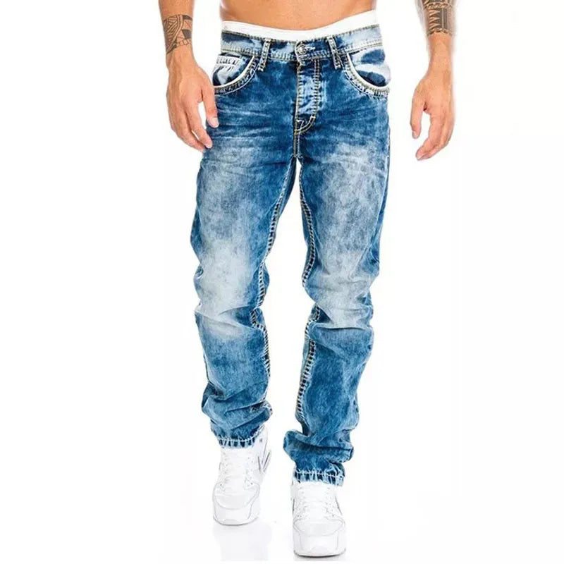 Heren Baggy Jeans Losse Fit Casual Stijl