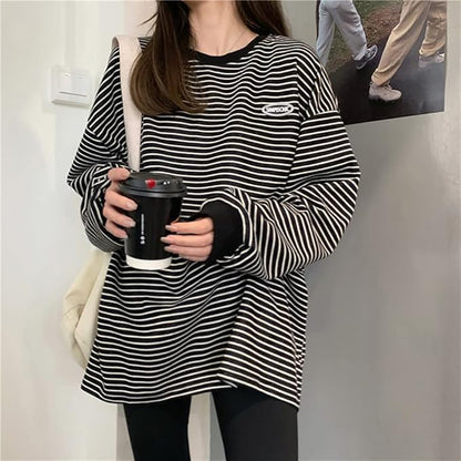 Gestreepte Trui voor Vrouw Norah Stijlvolle Look