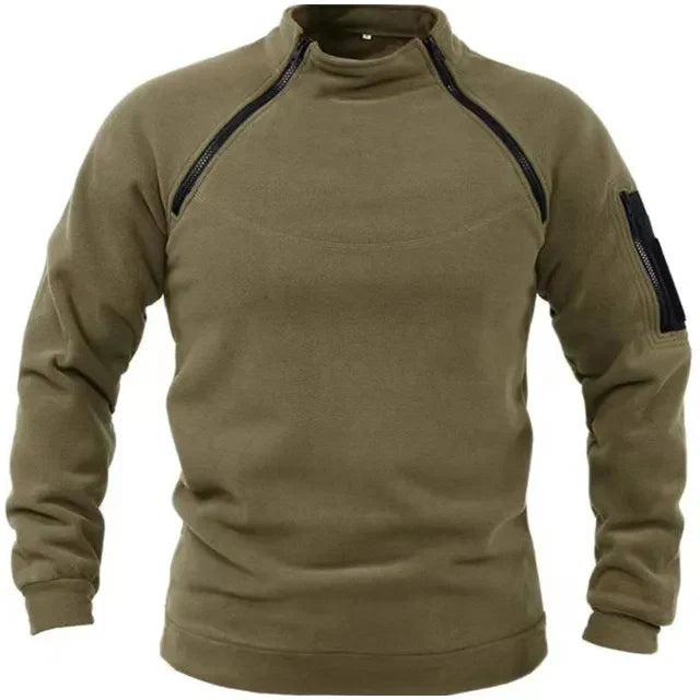 Fleece Pullover met Warme Voering – Arctic Explorer Stijl