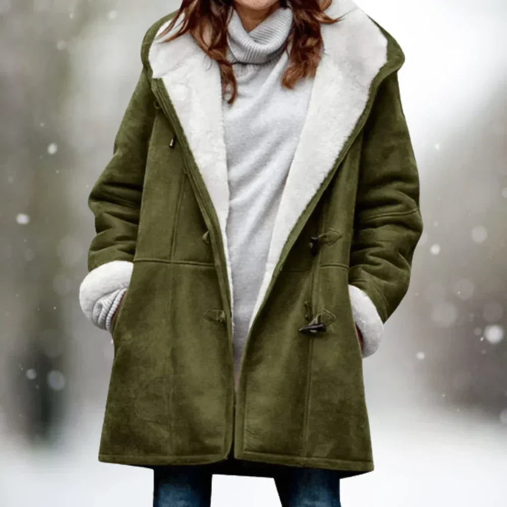 Warme Winterjas Fleurke Donzen Damesjas