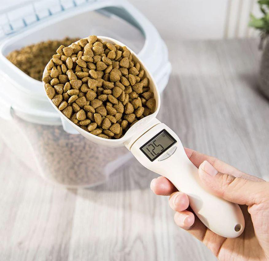 Digitale Voedselweegschaal voor Honden en Katten Portiegewicht