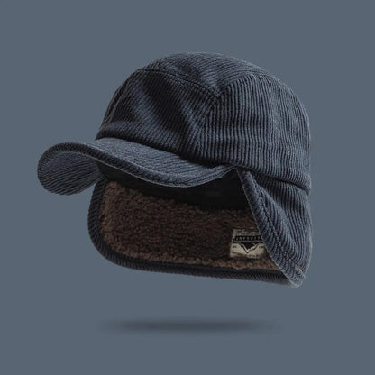 Oscar Gestructureerde Pet met Oorkleppen – Fleece Gevoerd