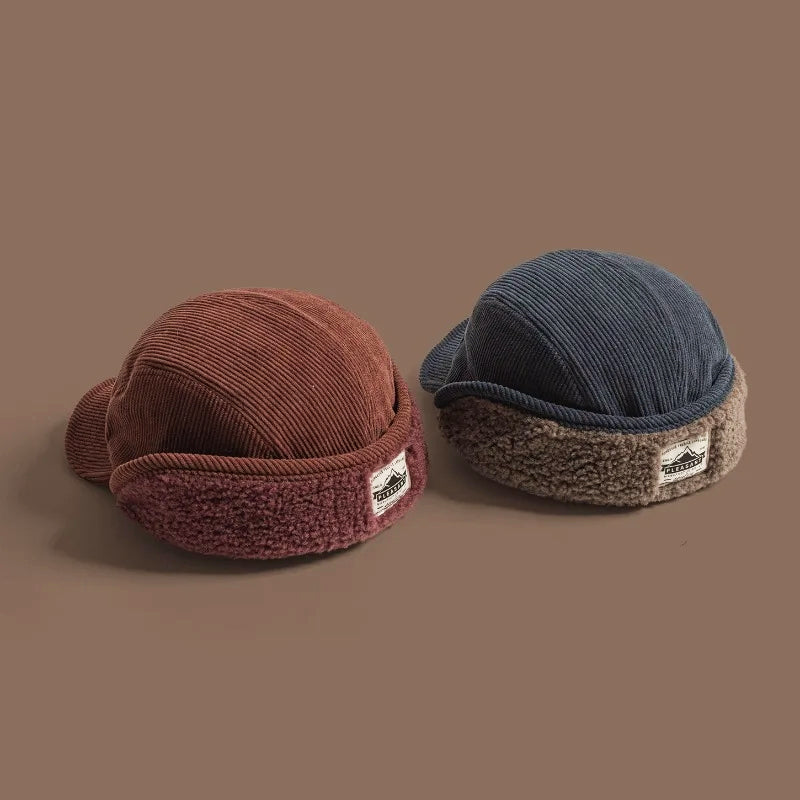 Oscar Gestructureerde Pet met Oorkleppen – Fleece Gevoerd
