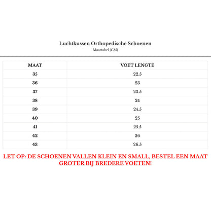 Orthopedische Schoenen met Luchtkussen voor Comfortabele Loop
