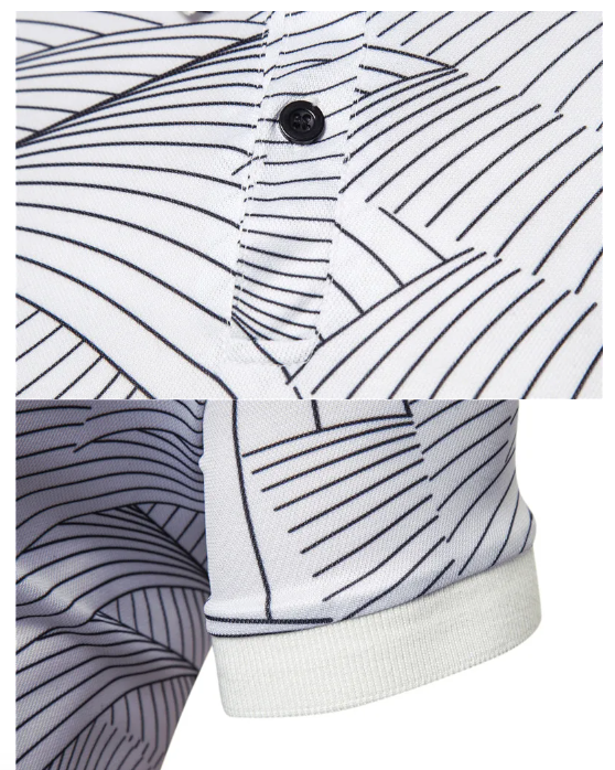 Stefan Poloshirt Trendy Casual Herenmode