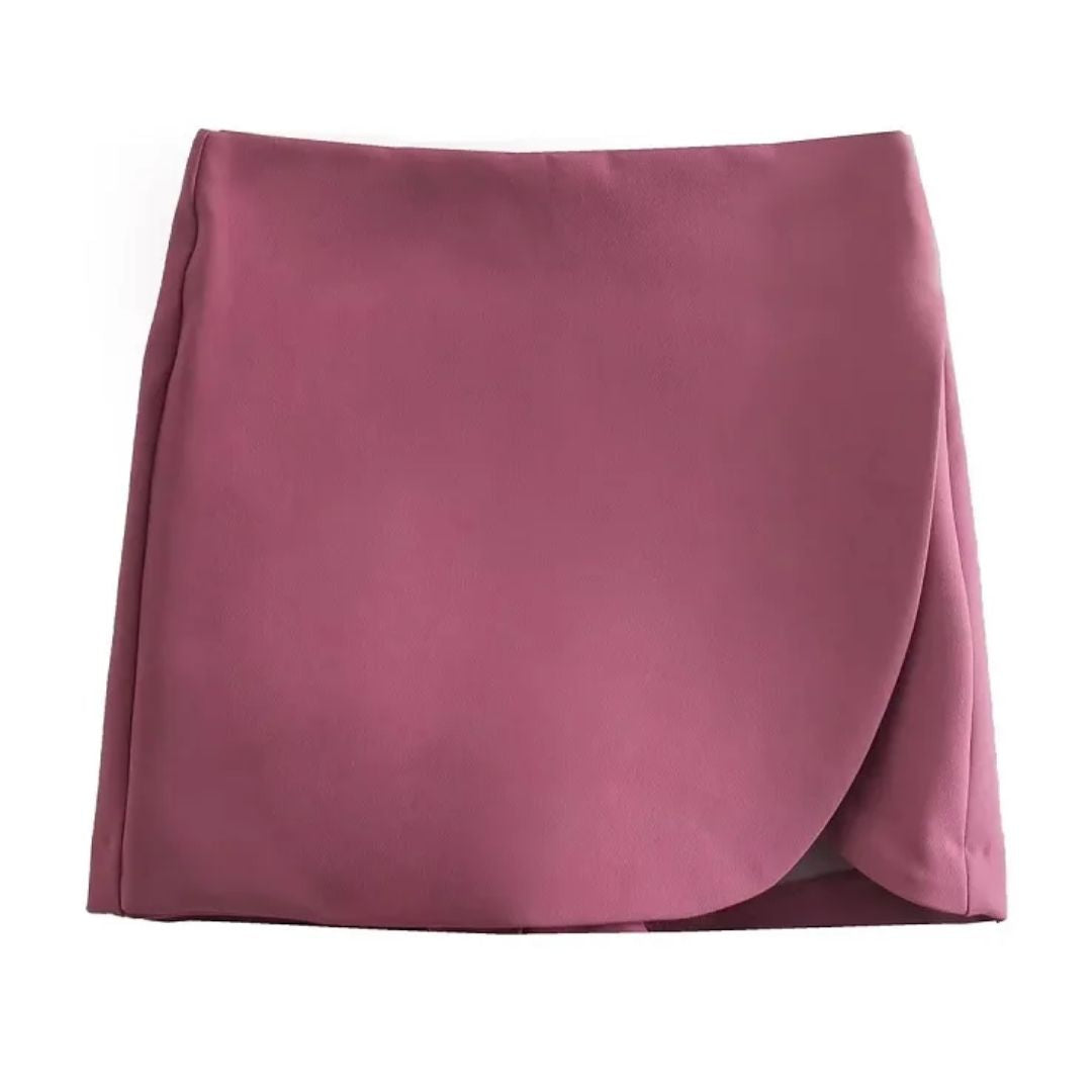 Korte Strakke Shortrok voor Vrouw Trendy Zomer