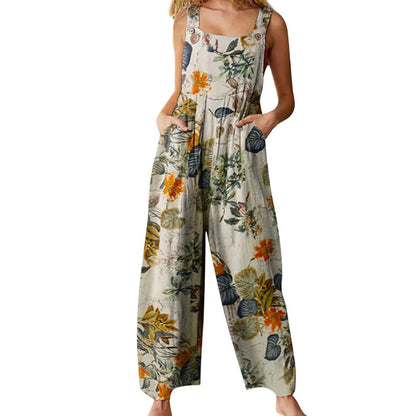 Kleurrijke Jumpsuit voor Vrouw Stijlvol en Comfortabel