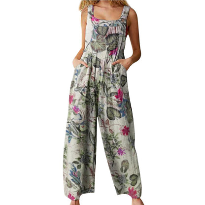 Kleurrijke Jumpsuit voor Vrouw Stijlvol en Comfortabel