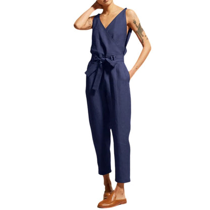 Jumpsuit voor Vrouw Losse Fit Stijlvolle Zomeroutfit